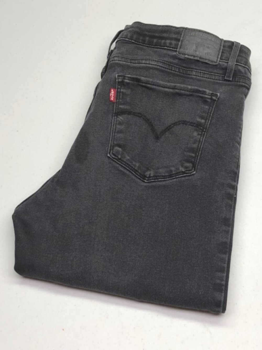 LEVI BLACKWASH HIGH-RISE SKINNY JEANS 32x30 ⭐️